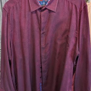 Robert Graham 4X purplish/maroonish